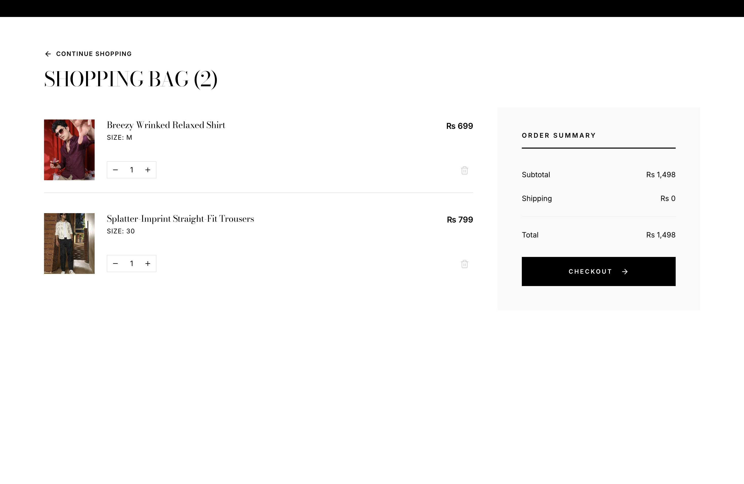 Shopping Cart